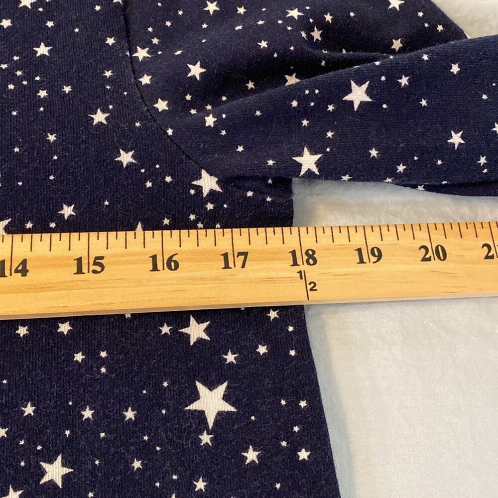 Joules Anise Bonfire Sky Star Print Knit Tunic Dress - Picture 6 of 8